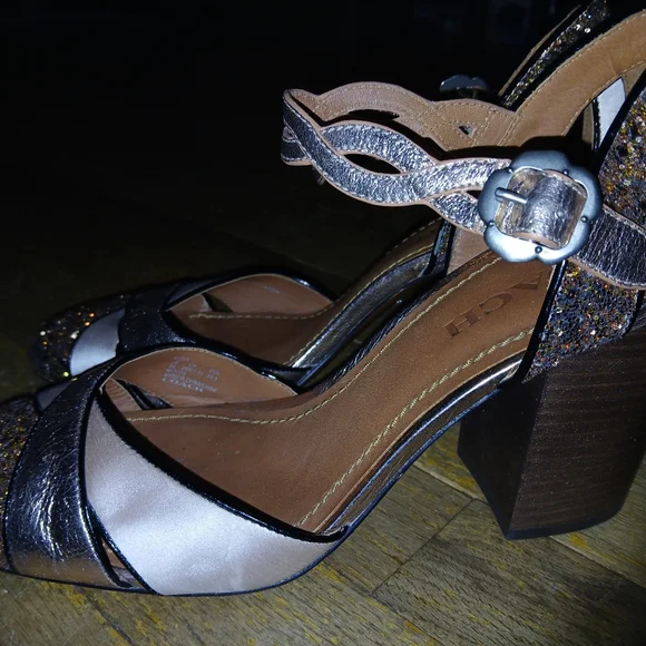 Coach Ankle Strap High Heels - Picture 4 of 5